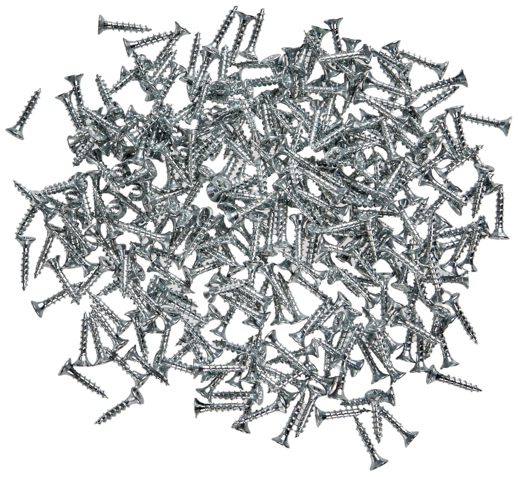 fischer PowerFast II CTF 4,0 x 30, spaanplaatschroef (50 stuks) met volledige schroefdraad, verzonken kopschroef met binnenster, schroef voor houtbewerking, vermindert inschroefweerstand en