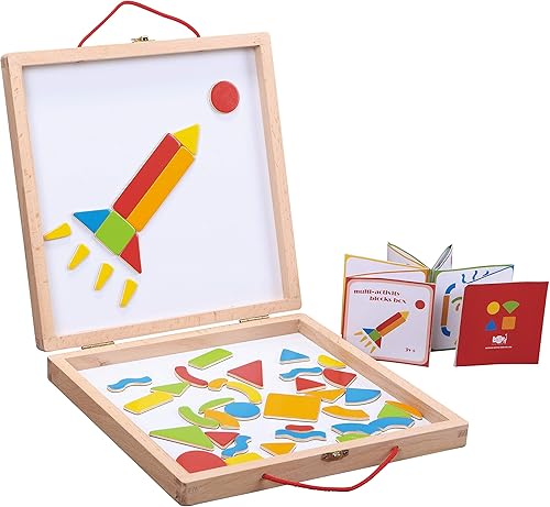 Fat Brain Toys Estación de creación magnética para artes y manualidades para edades de 3 a 4 años