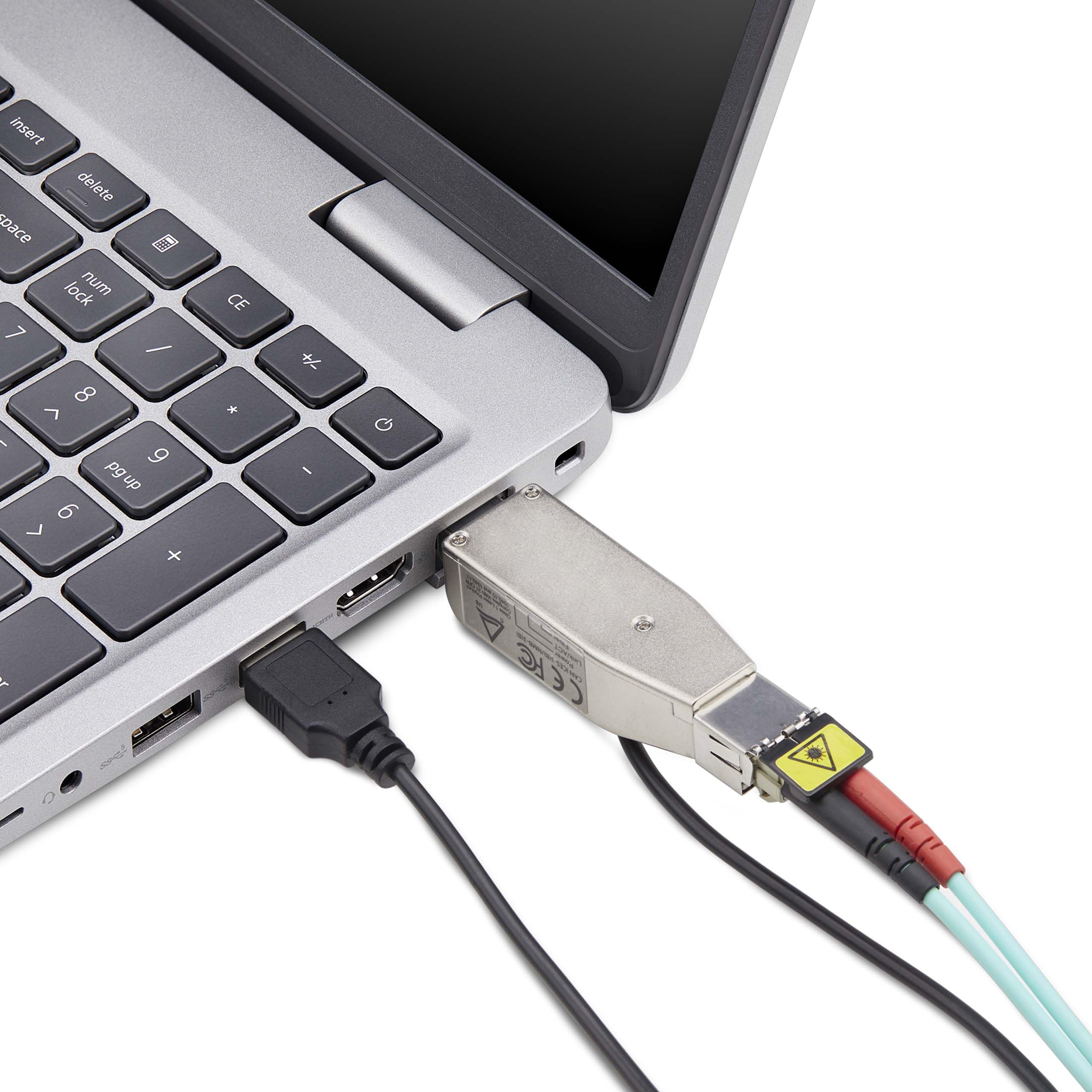 StarTech Gigabit Glasfaser auf RJ45 Konverter, USB (D01ML55U-FIBER-MEDIA) | LWL Kupfer Umsetzer, Dongle, Singlemode, Multimode, Ethernet, Medienkonverter