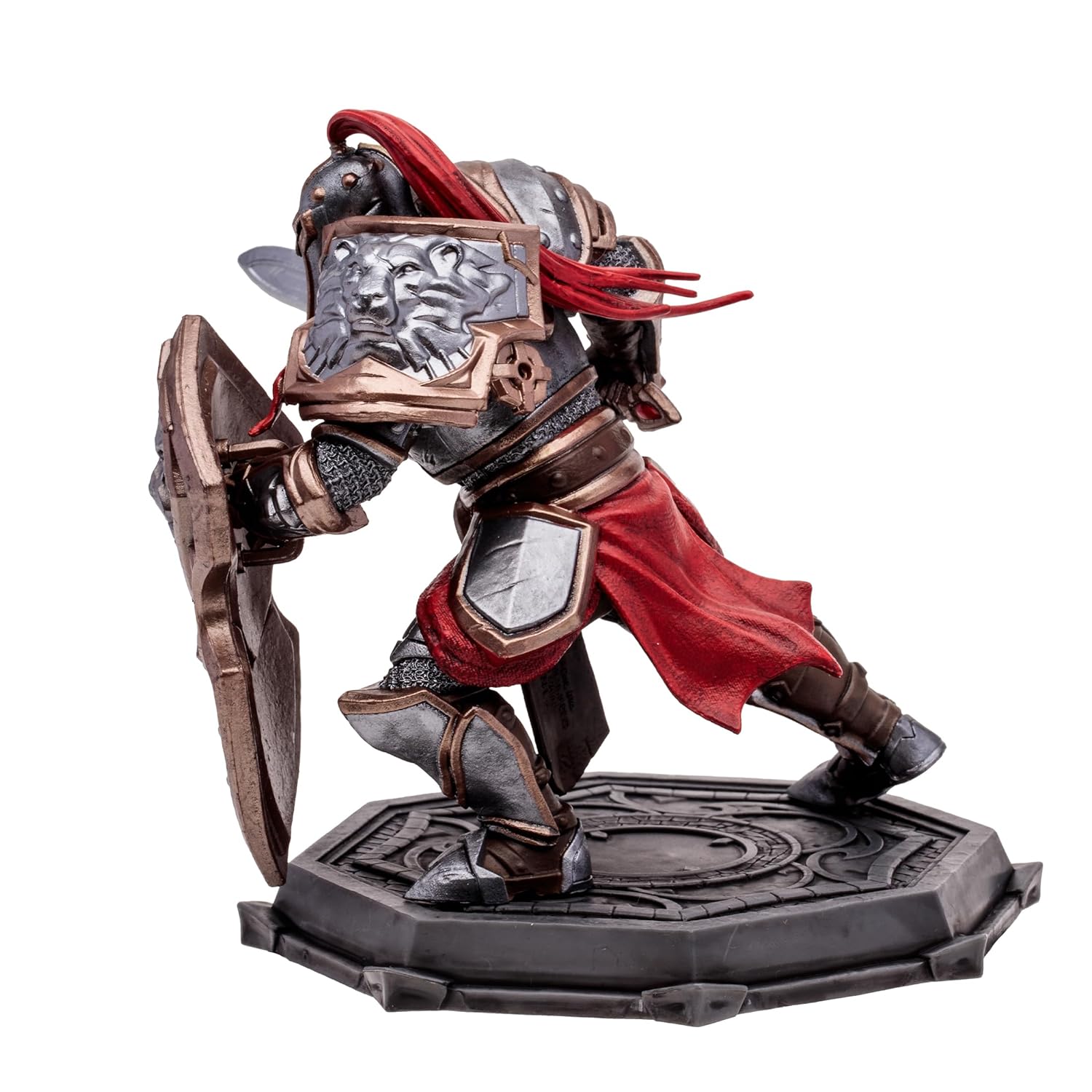 McFarlane Toys - World of Warcraft Human: Warrior/Paladin (Rare) 1:12 Scale Posed Figure