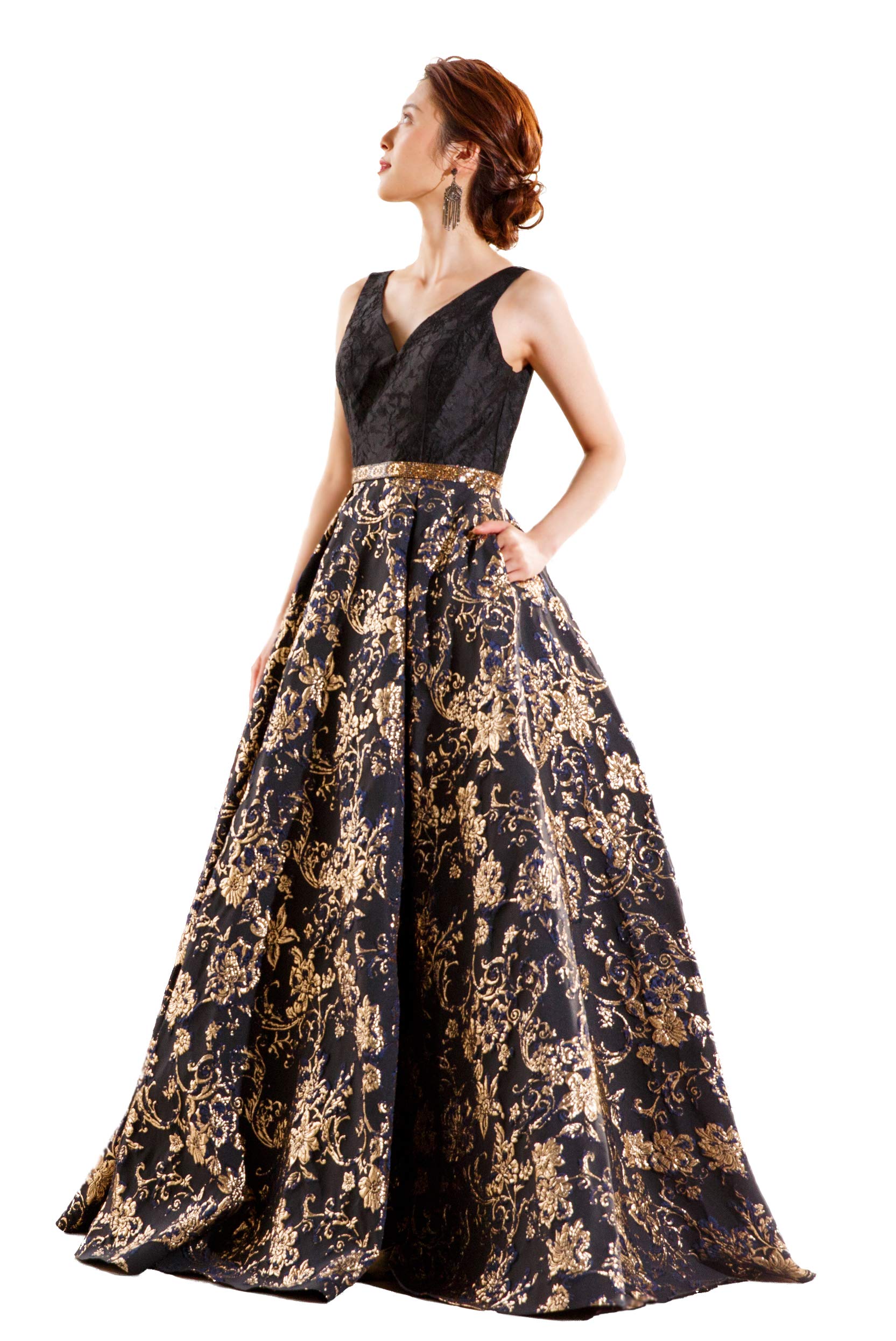 アールズガウン・ロングドレスとパールハイヒールのセット・結婚式・演奏会・発表会 Amazon | [アールズガウン] ロングドレス Aライン 演奏会 演奏会