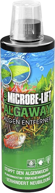 Antialgas Acuario 473 ml - Algaway Sin Cobre Seguro Plantas