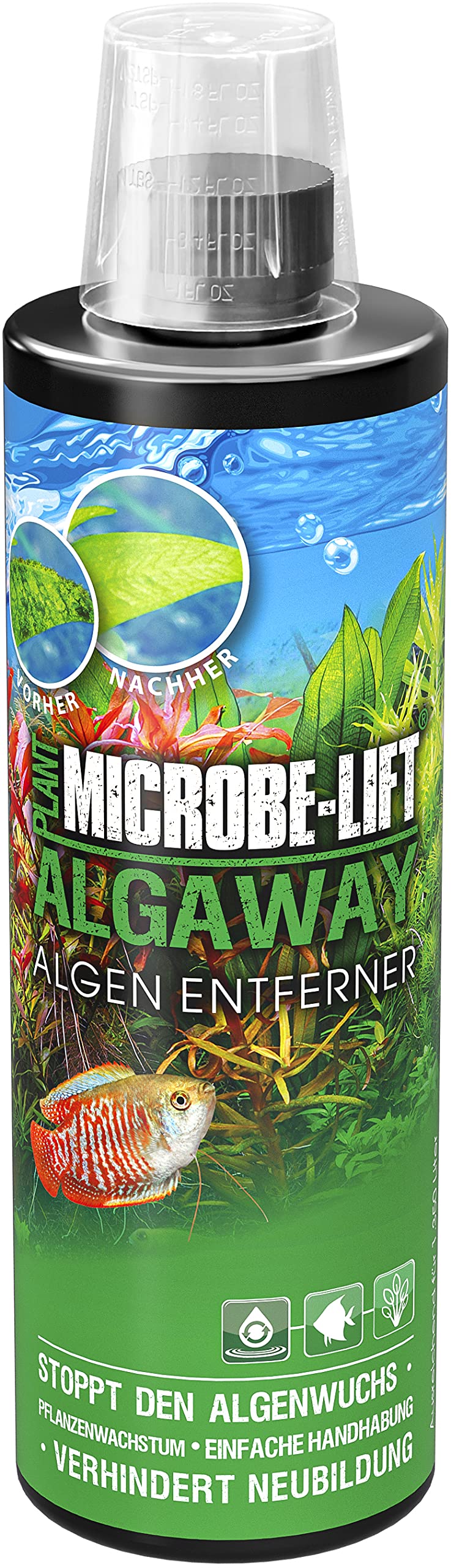 ARKA Microbe-Lift® Algaway - Algae Remover (473 ml.) for Aquarium Maintenance