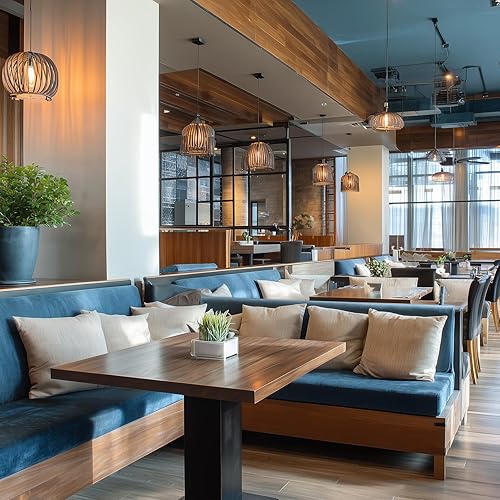 Miniatura 7 de ROFIELTY Cojín de banco de 30 pulgadas, cojín de banco para uso en interiores y exteriores, cojín de columpio impermeable y duradero, resistente al