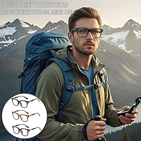 3 Pcs chrome hearts glasses, Adjustable glasses, Clear Frame Design, With Stylish Metal Details, elegant chrome accents and decorative floral emblems on the temples