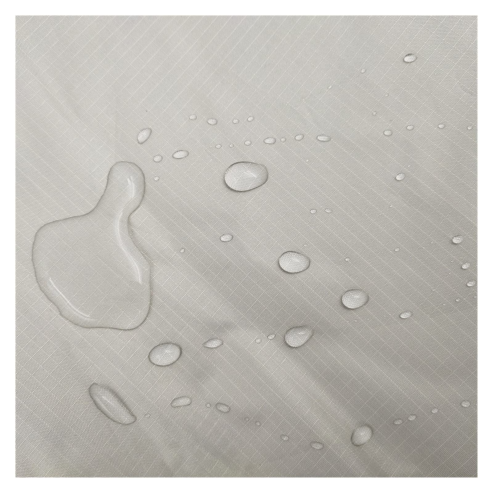 Zewnętrzna wodoszczelna plandeka 3x3 3x4 3x5 parasolka baldachim kempingowy ze srebrną powłoką 300x300 lekki przenośny tropik do namiotu (Color : Khaki, Size : 3x4m)