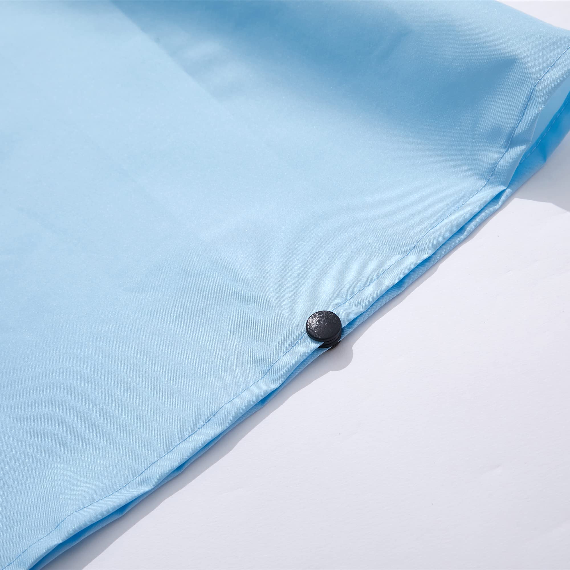 QIKADO Poncho Antipioggia Bambino, Poncho Pioggia Bambina con Cappuccio e Bottoni Portatile