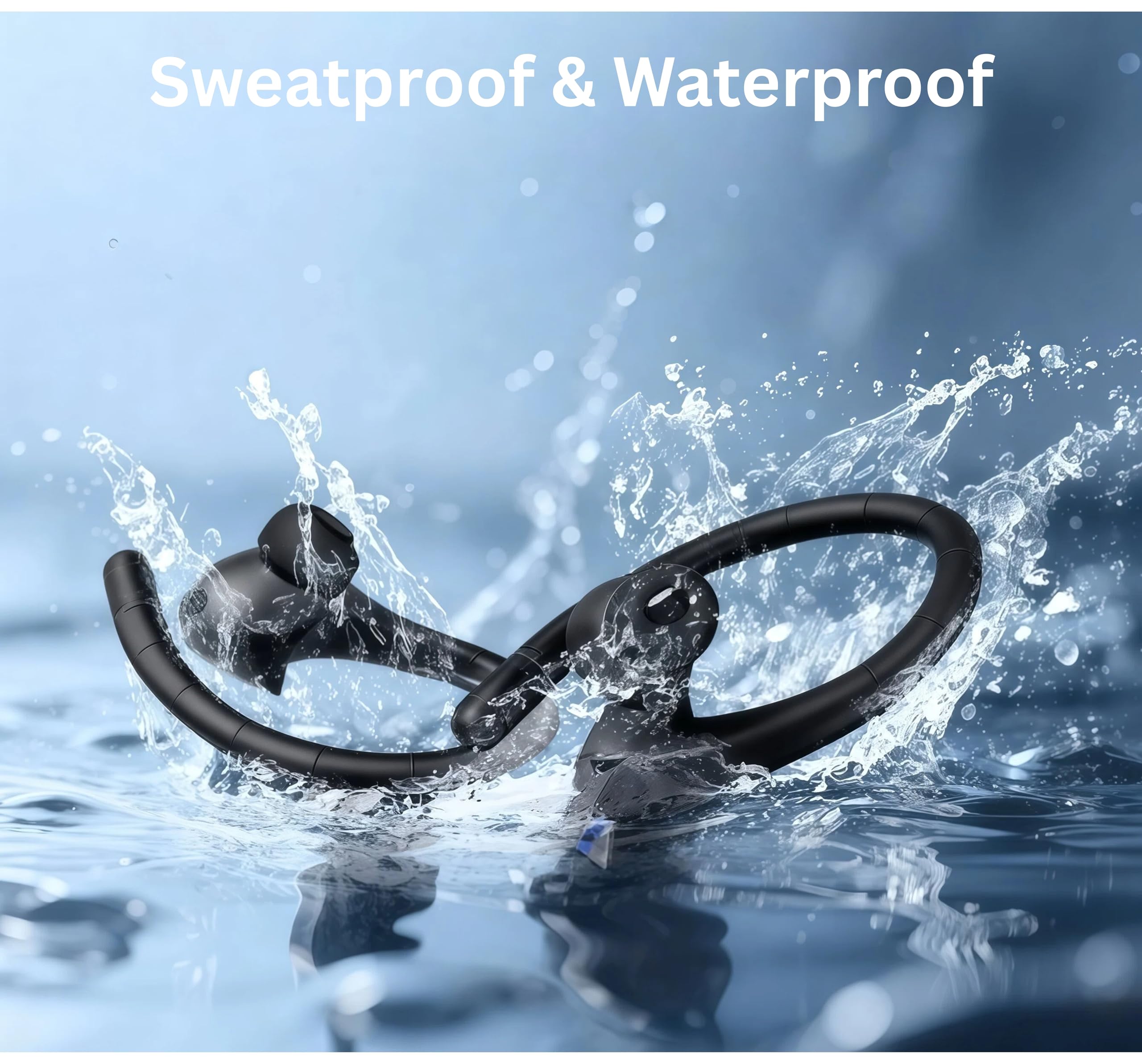 Ganci Auricolari con Presa Sicura Compatibili con Samsung Galaxy Buds 3 Pro (2024) / Galaxy Buds 3 FE (2025) | Anti-Caduta | Lega di Titanio con Memoria Integrata | Con Laccetto