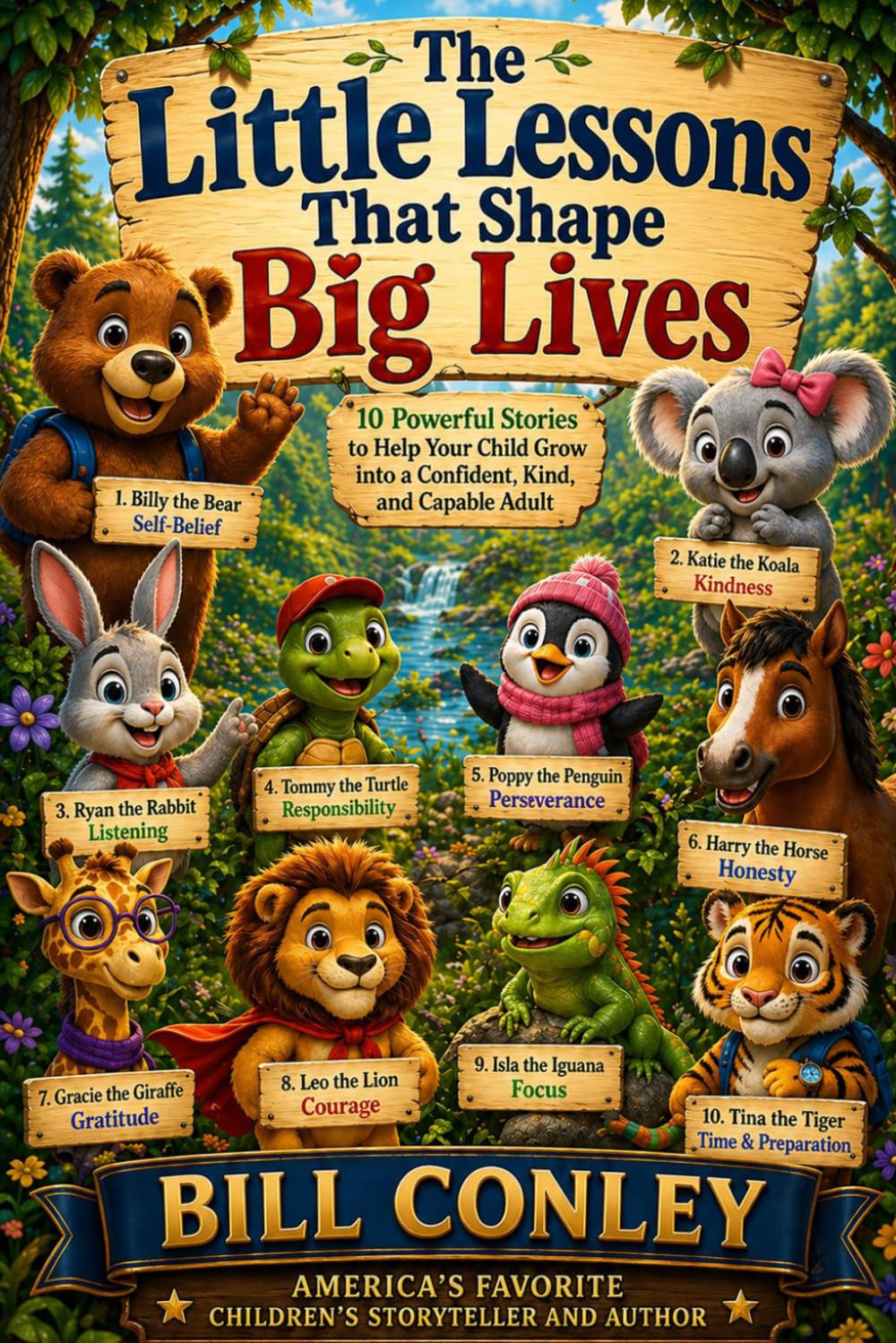 The Little Lessons That Shape Big Lives: 10 Powerful Stories to Help Your Child Grow into a Confident, Kind, and Capable Adult