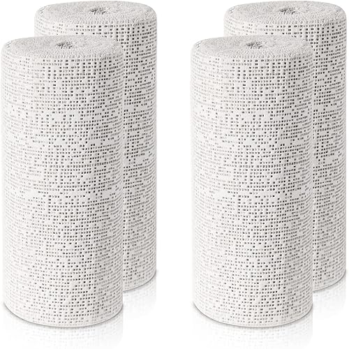 Rollos de tela de yeso de 45 pies a 211 pies, tiras de gasa blanca, vendajes envolventes para manualidades, máscara de molde para el vientre, moldes
