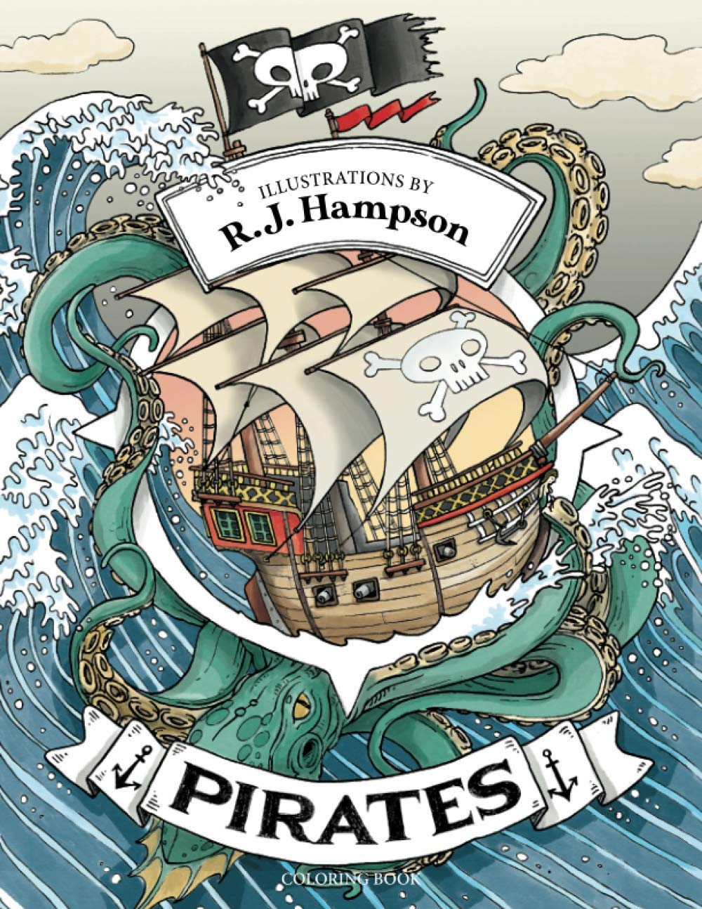 Pirates Coloring Book (R.J. Hampson Coloring Books)