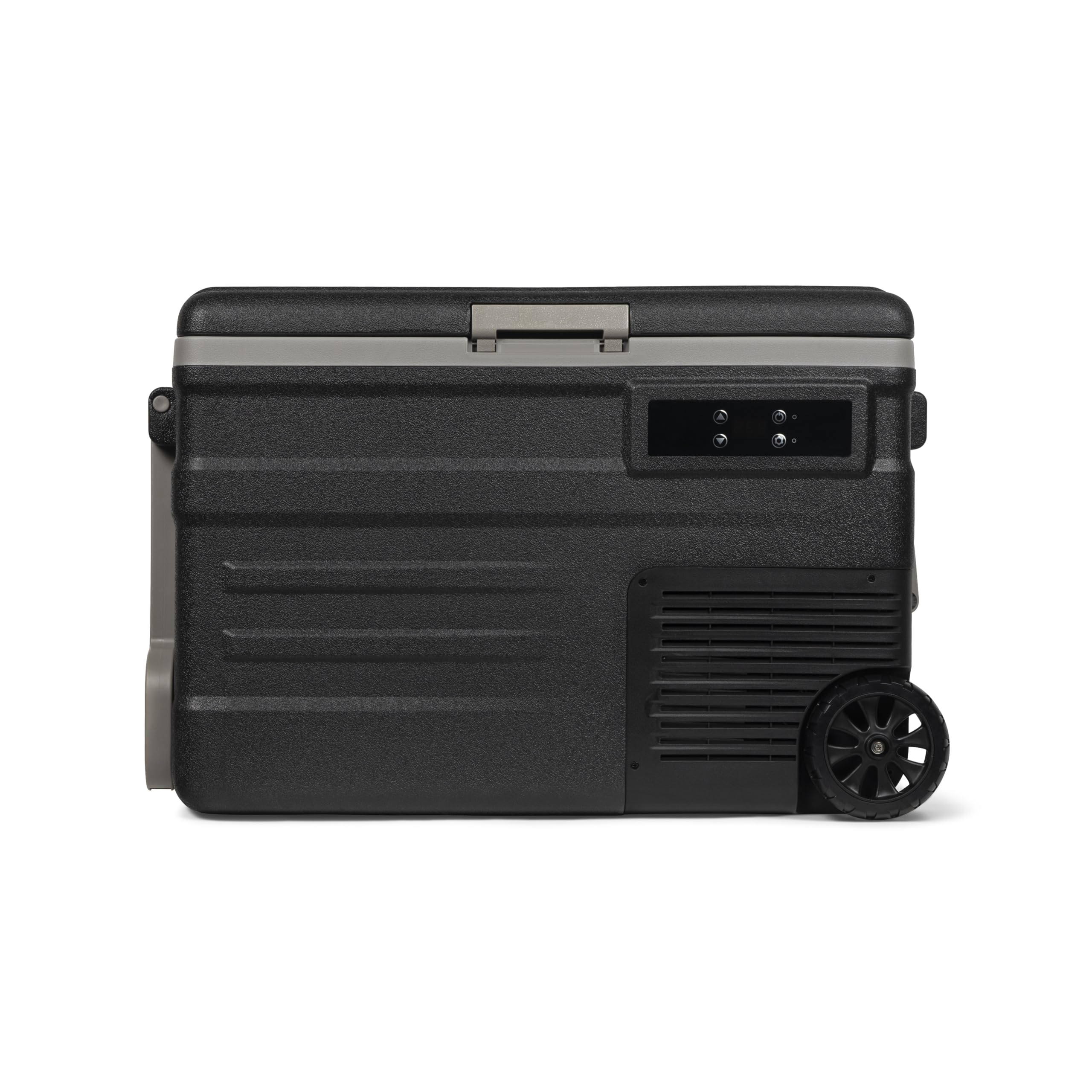 Steamy-E Single Zone 45 Roller, Glacière à compresseur électrique avec roulettes, 45 litres, 12 V/230 V, pour Refroidir et Congeler, idéale pour le Camping