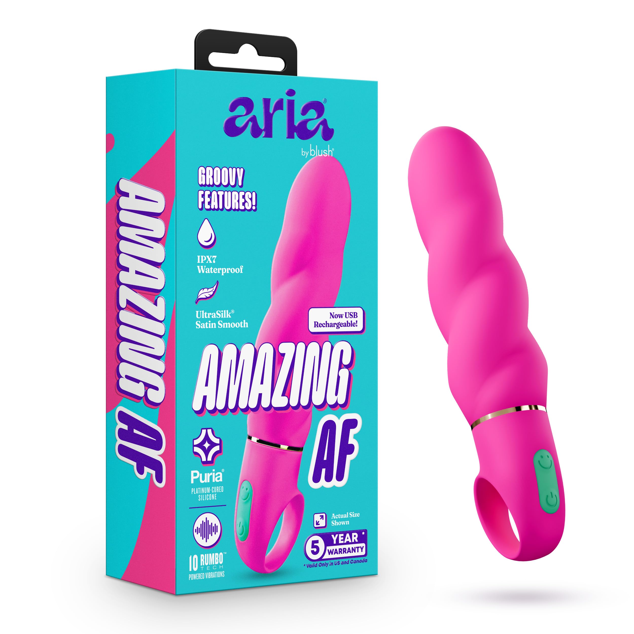 mini soft af vibrator Amazon.com: Blush ARIA Smokin' AF Enhanced 6