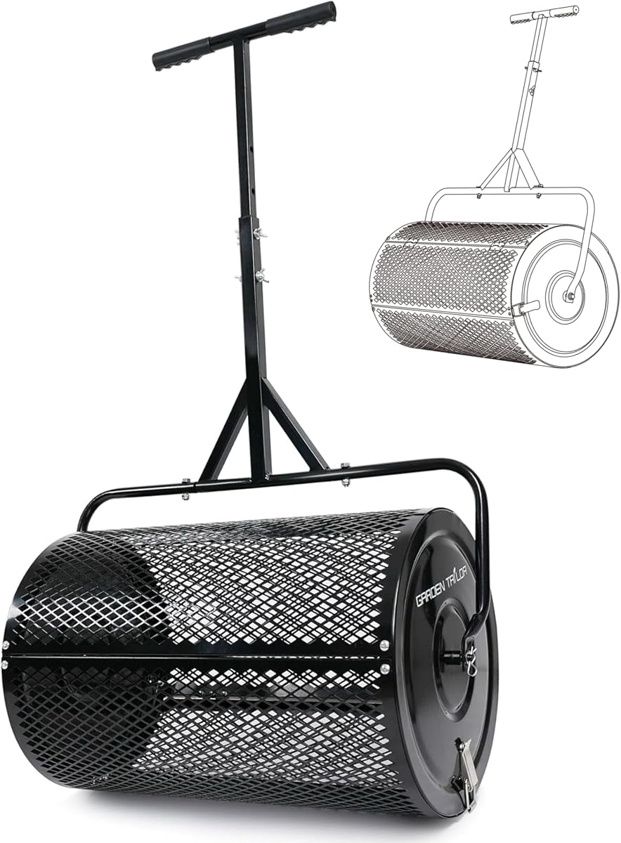 Compost Spreader Black