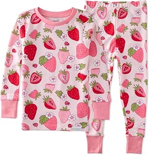 Butterblu Zen Snug-fit 2-Piece Pajamas 100% Organic Cotton Long Sleeve