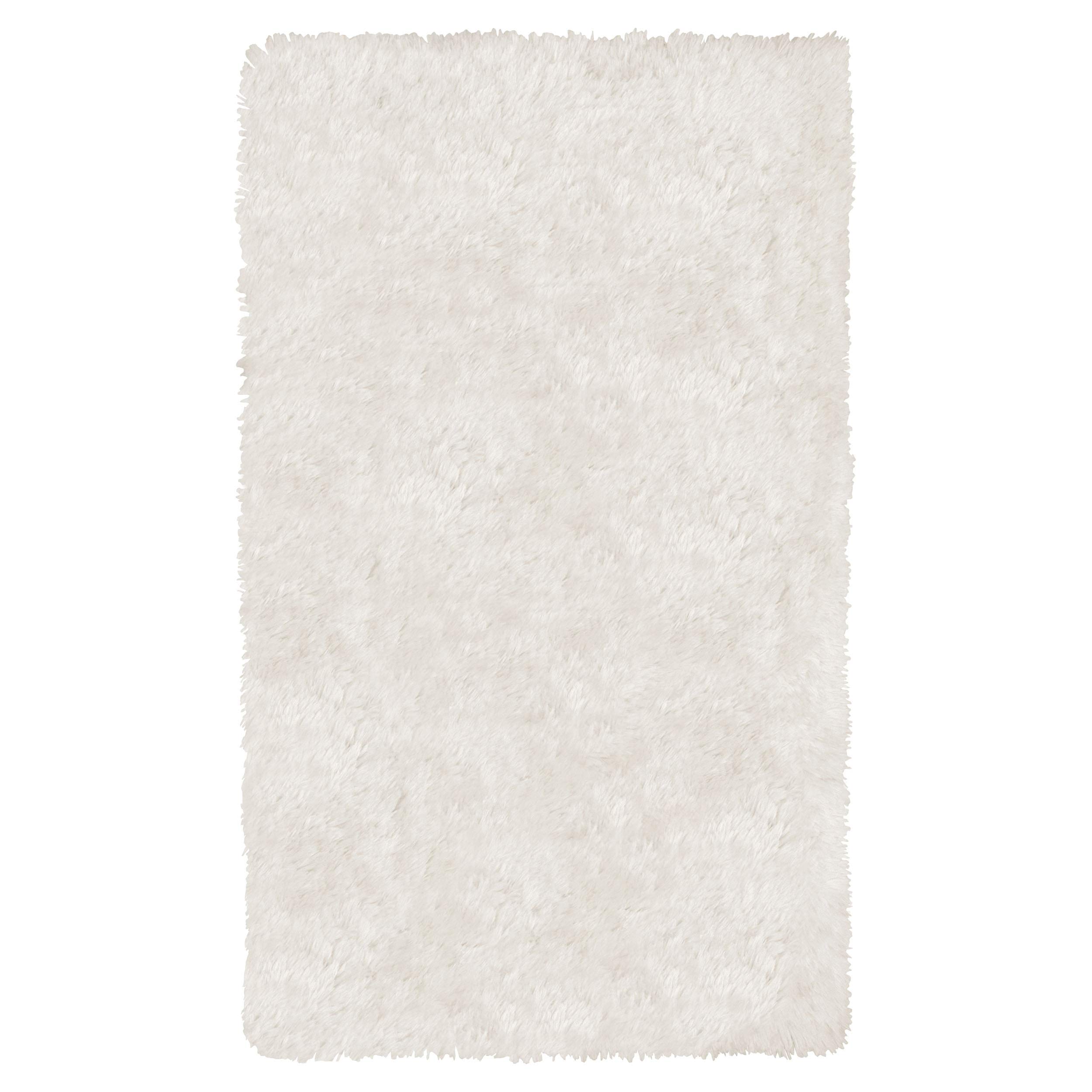 Juicy Couture Kendra Shag Accent Rug, 36" x 60", White