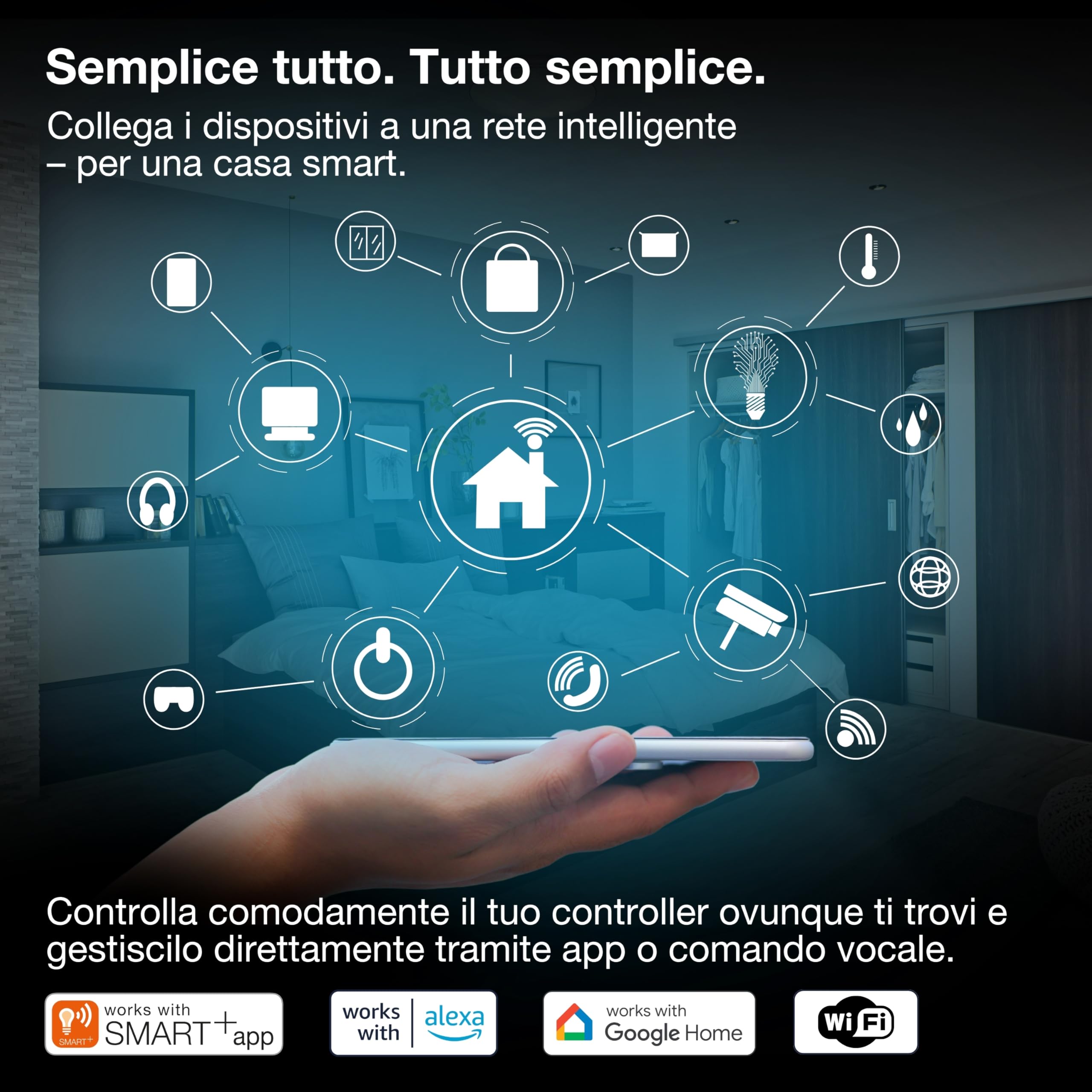 OSRAM SMART+ Controller per irrigazione, sistema di irrigazione smart per | , Ambient Mood Light, dia, , confezione da 1