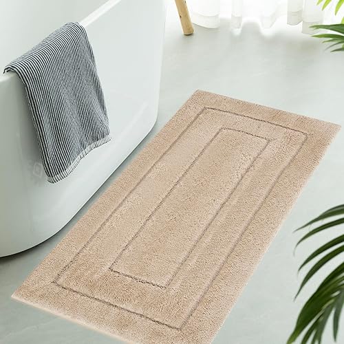 Miniatura 38 de GRANNY SAYS Alfombras de baño de microfibra antideslizantes, lavables, absorbentes de agua, tapetes de baño suaves para suelo de baño y ducha