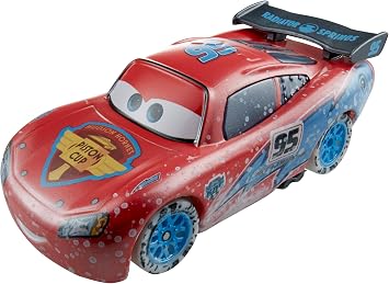 Mattel Disney-Pixar CARS - ICE RACERS - 155 Scale Special Icy Edition LIGHTNING MCQUEEN       1/55