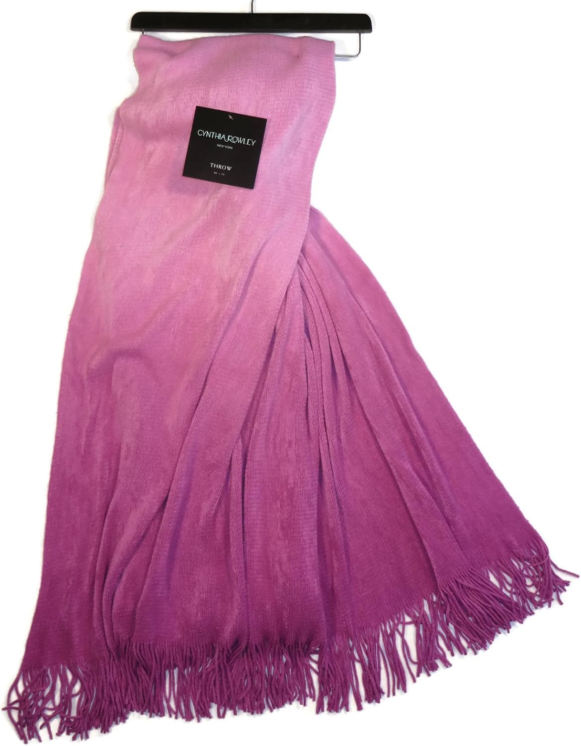 Designer Throw Blanket Cynthia Rowley Shades of Pink From Pretty Pink