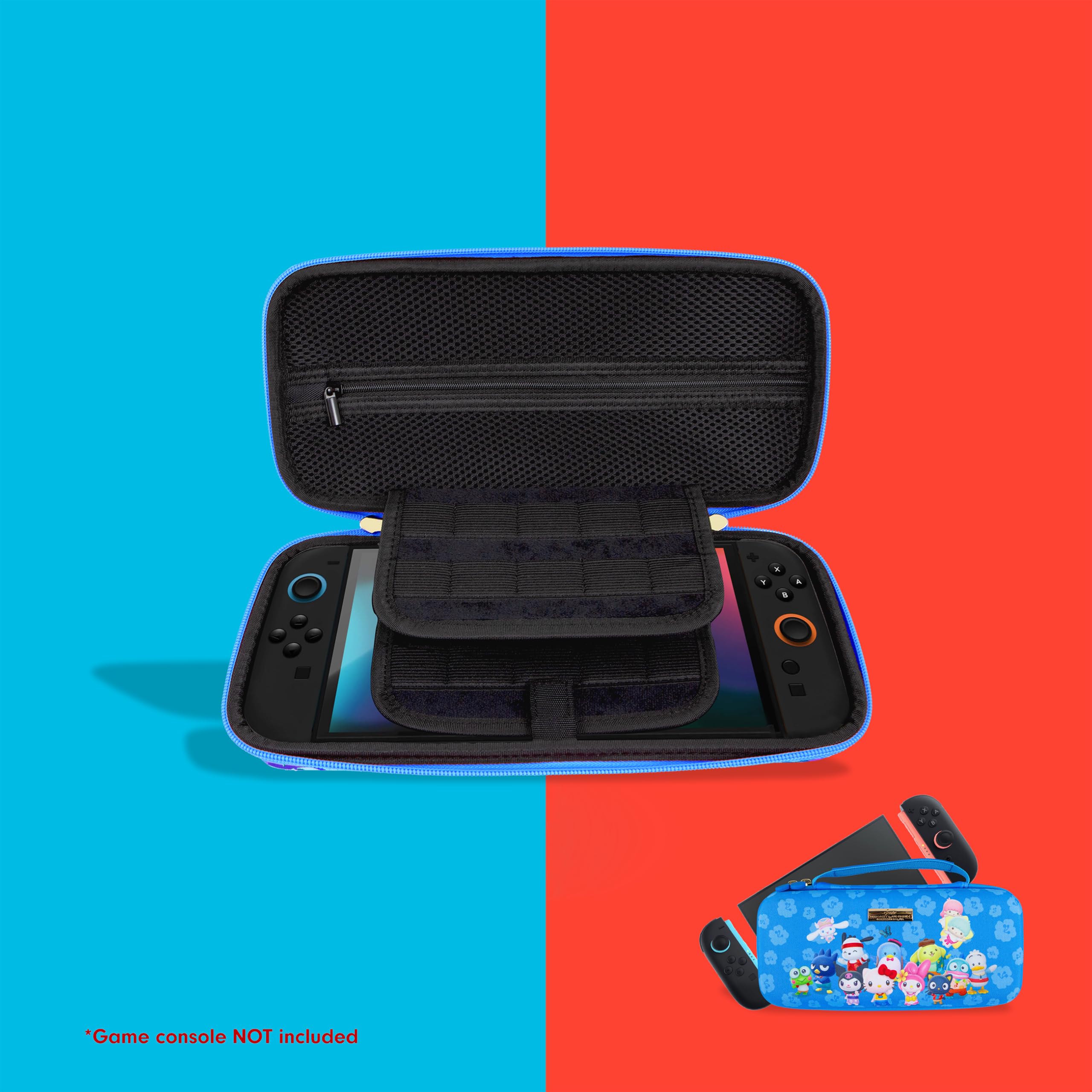 Sonix Custodia da trasporto per Nintendo Switch 2 (2025), custodia da viaggio protettiva con custodia per cartucce di gioco