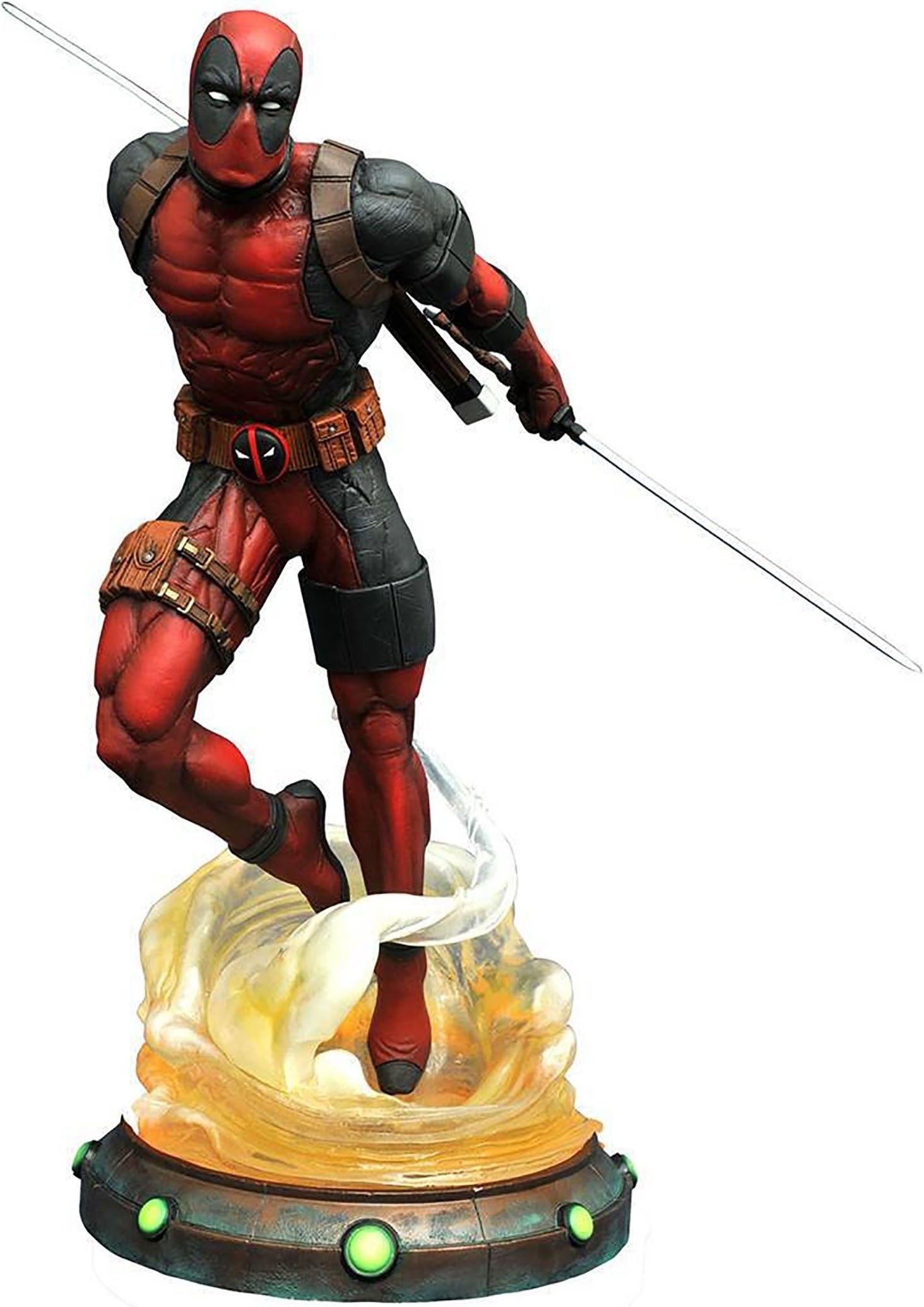 Unbekannt Deadpool PVC Figure, Red, Black