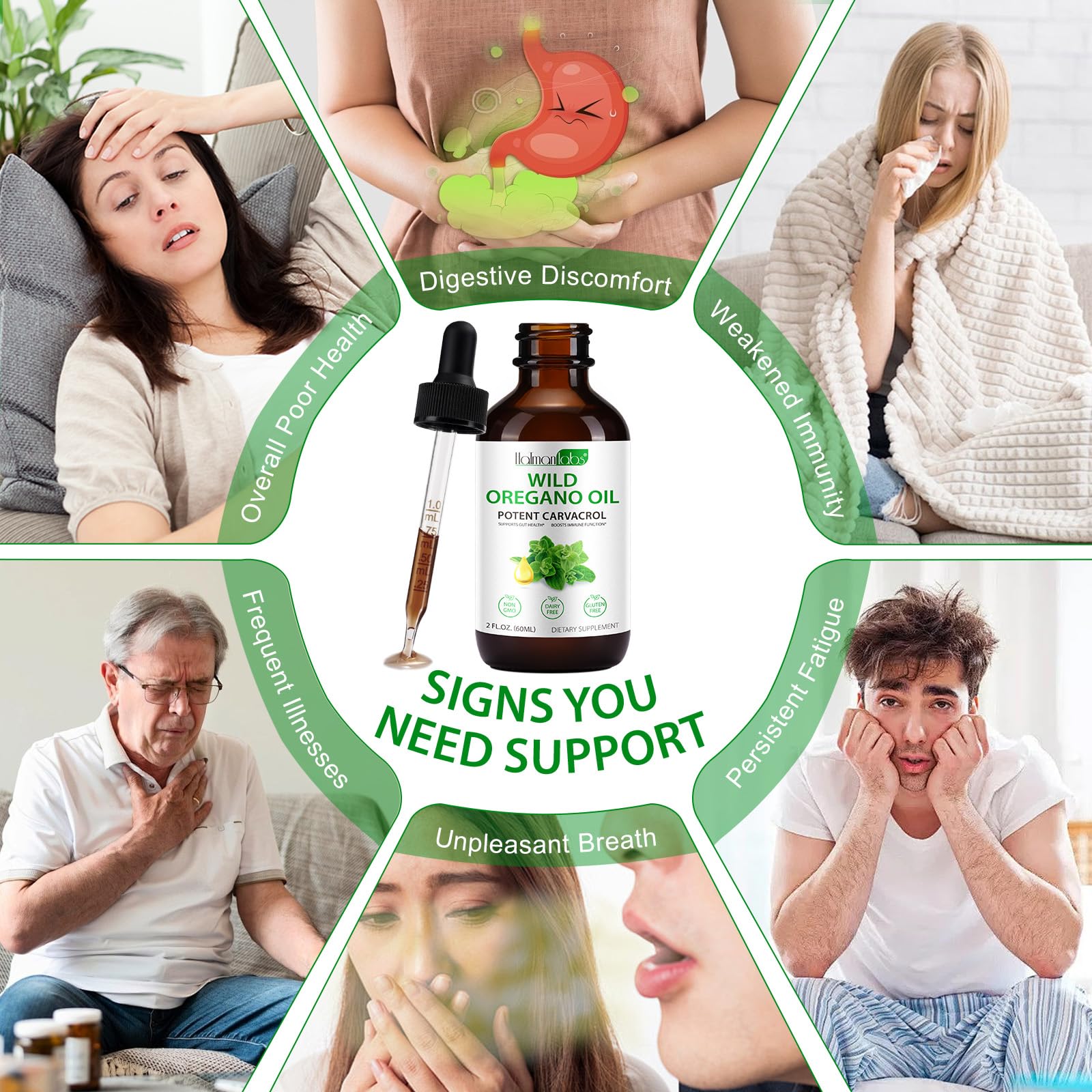 newseel Oil of Oregano,Oregano Oil Drops,Oil of Oregano Drops,Oregano Oil Organic,Oil of Oregano Organic,Organic Oregano Oil,(2fl.oz) — Amazon image 7