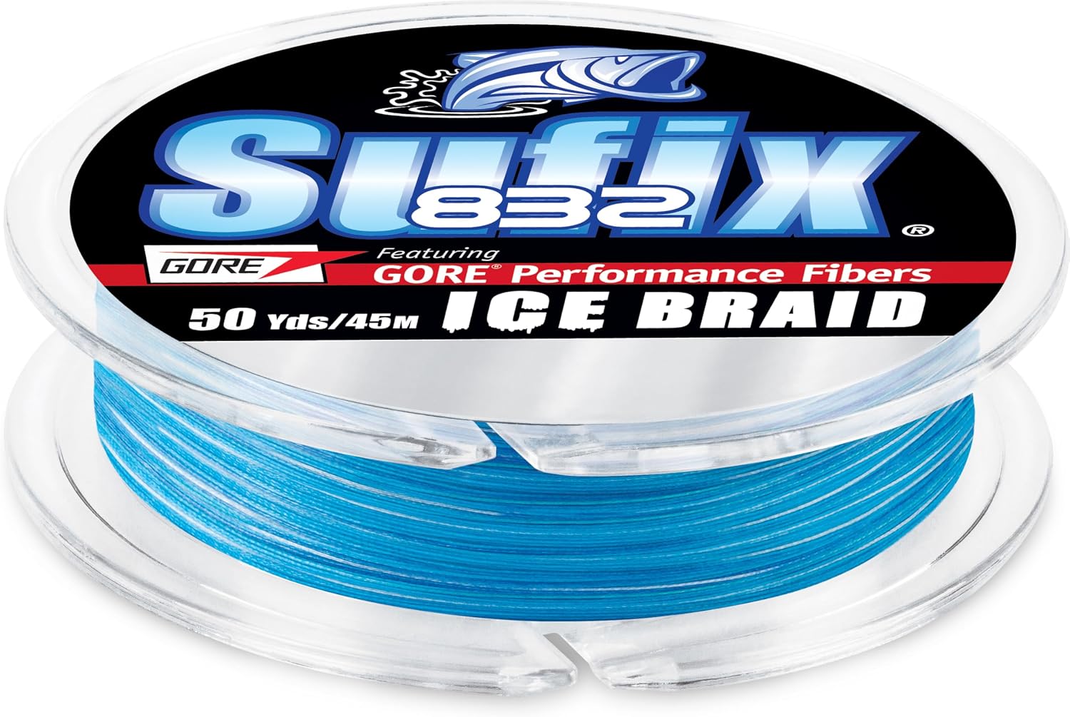 Sufix 50 Yard 832 Advanced Ice Braid Fishing Line - Ice Camo