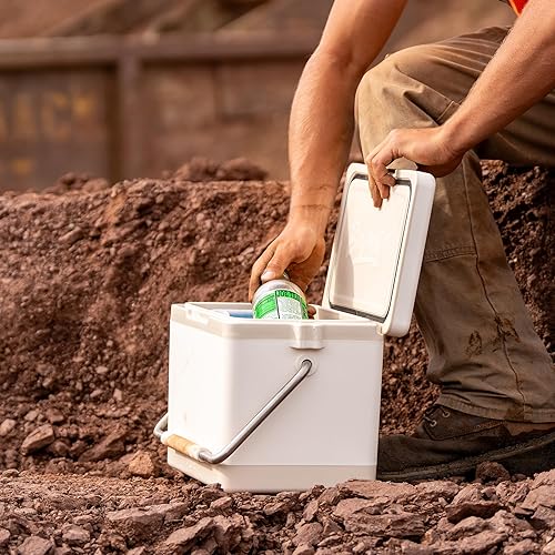 Miniatura 9 de Bevanda Verge - Lonchera resistente a las fugas, enfriador aislado antideslizante con tapa magnética y bolsas de hielo magnéticas, perfecta para el