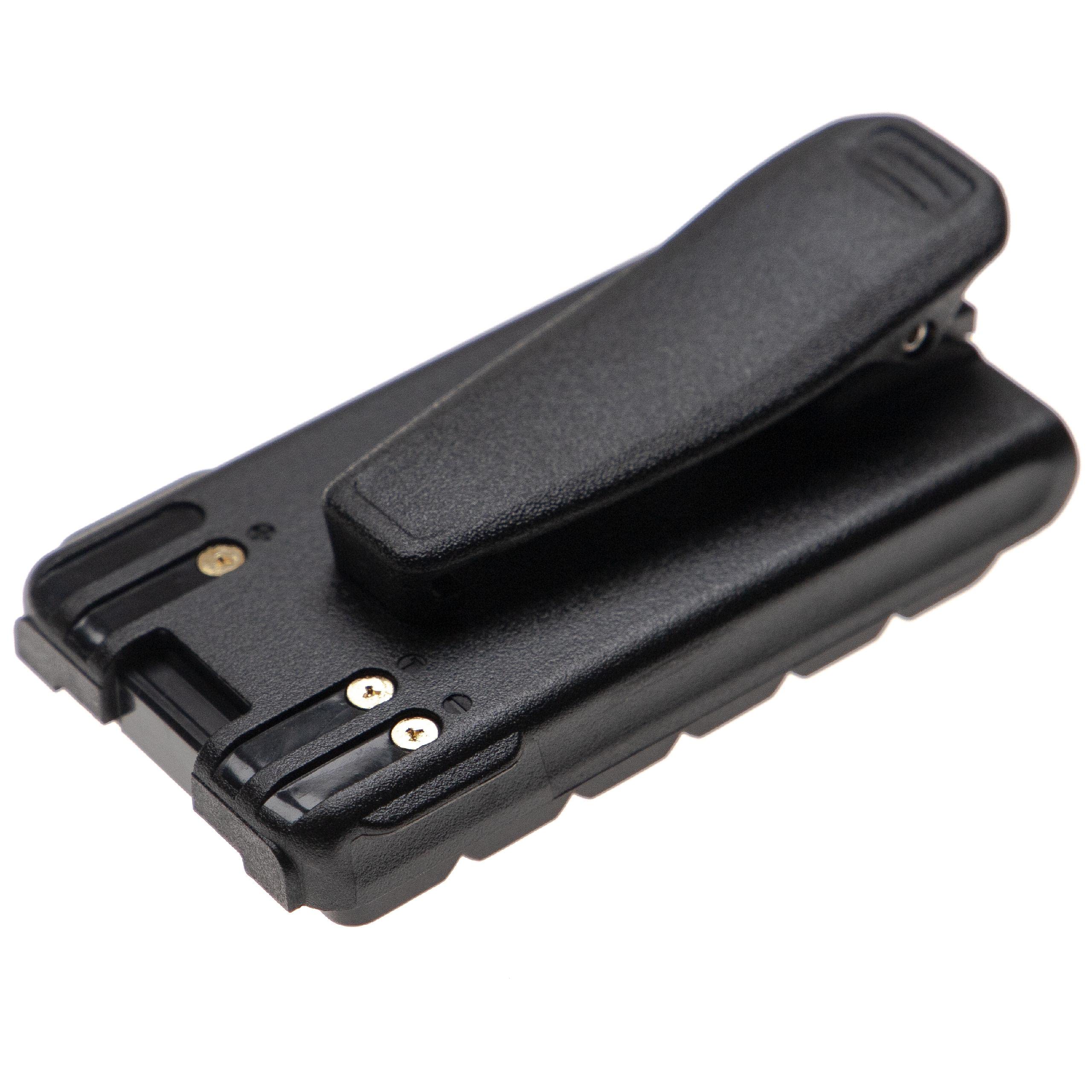 vhbw batteria compatibile con Icom IC-F3210D, IC-F4102D, IC-F4001, IC-F4002, IC-F4003, IC-F4101D radio (1300mAh, 7,2V, NiMH)