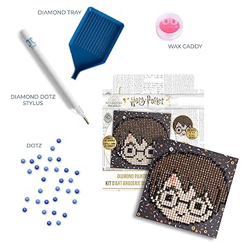 ダイヤモンドアートクラブ　ハリーポッター　2点セット ダイヤモンドアートクラブ ハリーポッター 2点セット Amazon.co