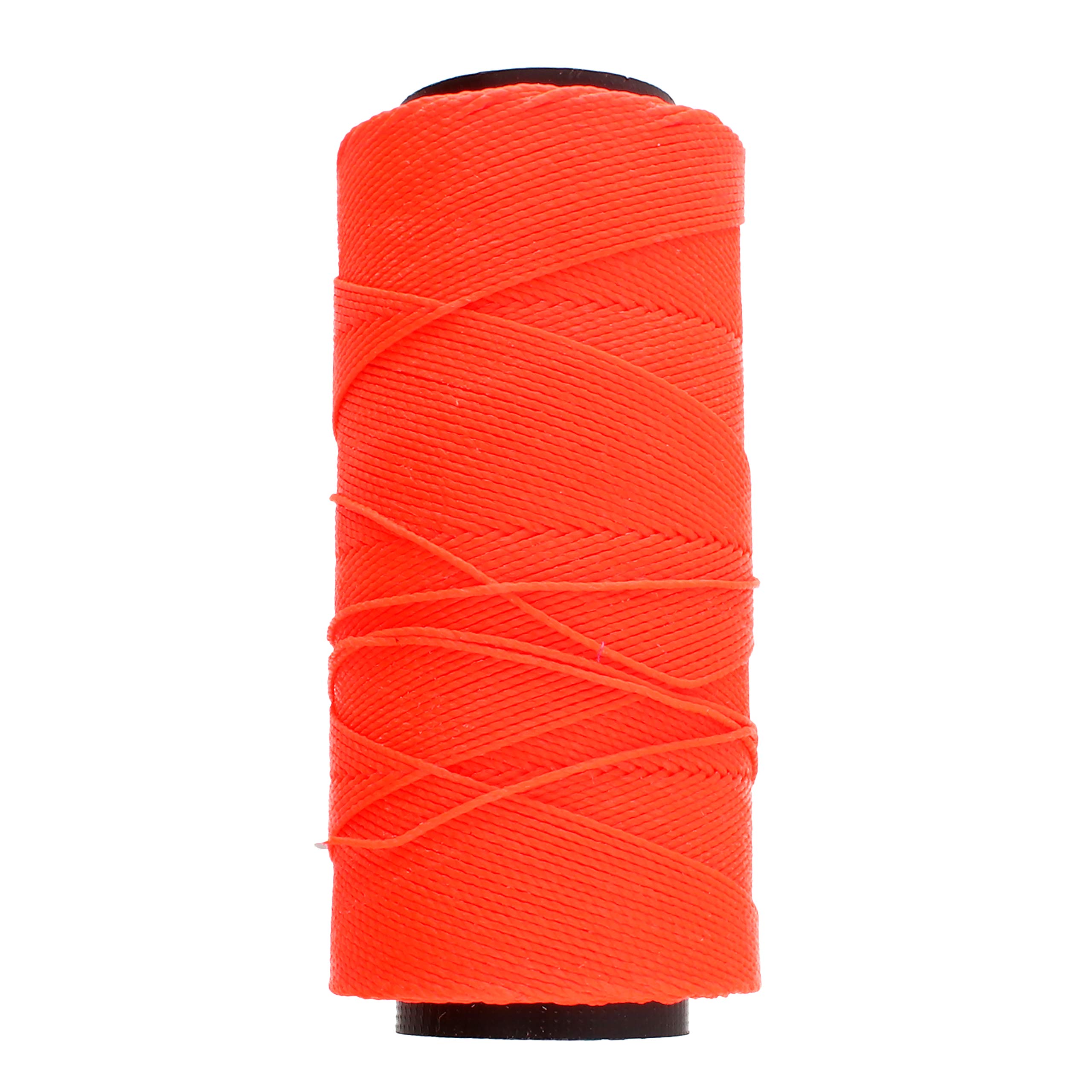 The Beadsmith Knot It Waxed Polyester Cord – Neon Orange Color – 0.7mm Diameter – Light Wax, 144 Meters (472 Feet) Per Spool – Make Jewelry, Macrame, Friendship Bracelets and DIY Crafts
