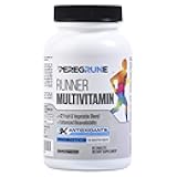 Runner Multivitamin – Engineered Vitamin with Antioxidants for Health/Running Recovery – Complete B Complex for Endurance, Energy – Probiotics, Whole Foods – Certified Running Supplements