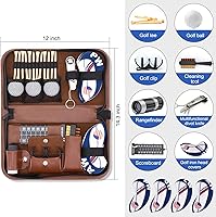 Vista 2 de LIFXIZE Golf Gifts for Men and Women, Golfing Accessories Kit with Multifunctional Divot Tools, Golf Tees, Golf Balls and Holder, Rangefinder