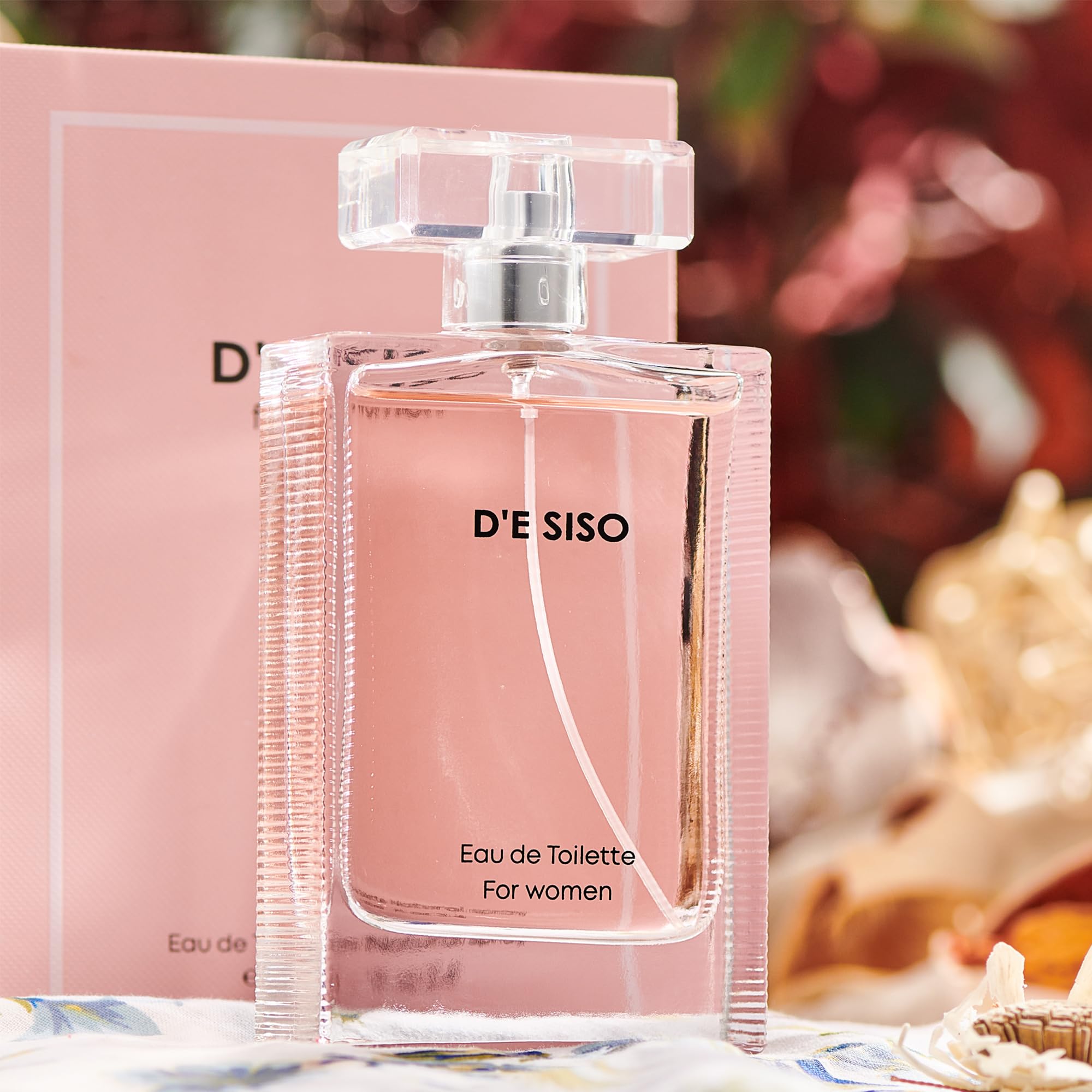 Amazon.com: D'e Siso 經典女性甜美香水- 淡香水,香草、橙花、佛手柑