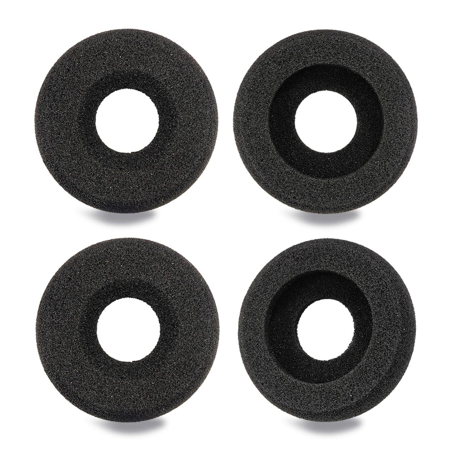 Ear Cushions for Plantronics Headset, Replacement Headphone Pads Covers Ear Pads for Plantronics HW261N HW251N HW520 Blackwire 3210 3220 3310 3320 C3225 Jabra PRO 920 930 9450 Biz 2300 2400 (4 Pack)