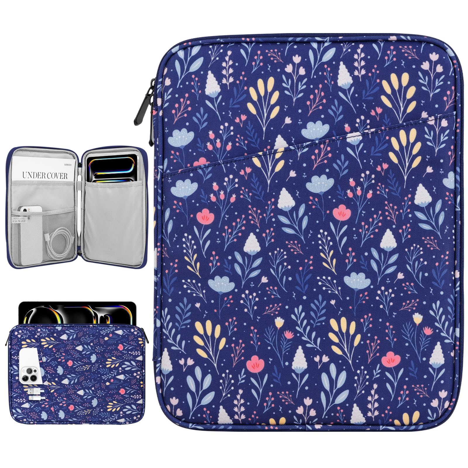 Funda tableta 13 pulgadas Dadanism para iPad Pro M4 y Galaxy Tab S10+ 8