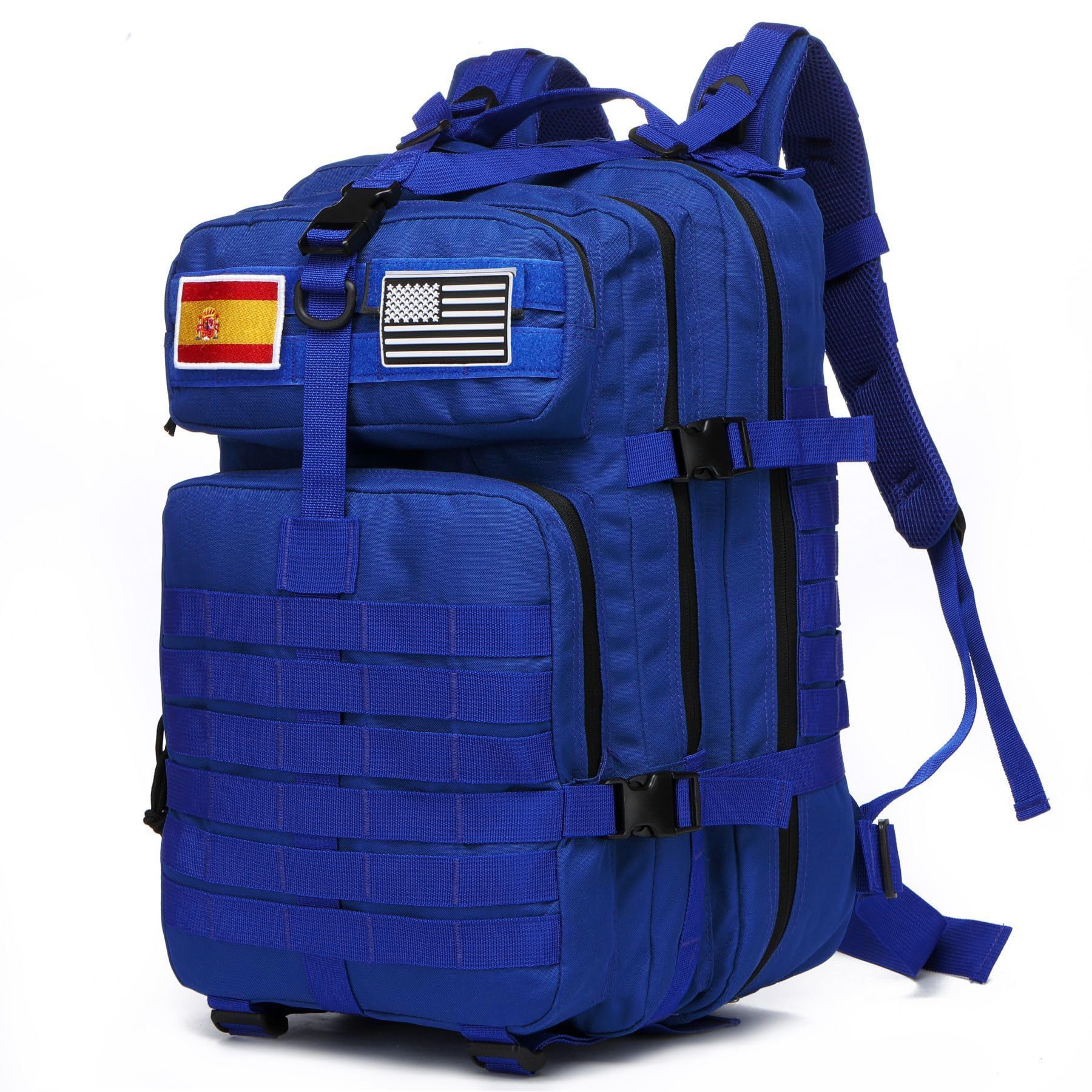GUJOIN Mochila Tática 50 Litros con Sistema Molle - Gran Capacidad Militar Impermeable para Emergencias de 3 Días Caza Senderismo y Acampadas - Mochila para Actividades al Aire Libre (Negro) — view 17