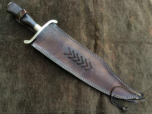 Miniatura 6 de SUFI Hecho a mano personalizado 5160 Spring Steel Alamo Musso Bowie cuchillo True Replica, JimBowie, James Bowie, Jim Bowie, réplica del museo