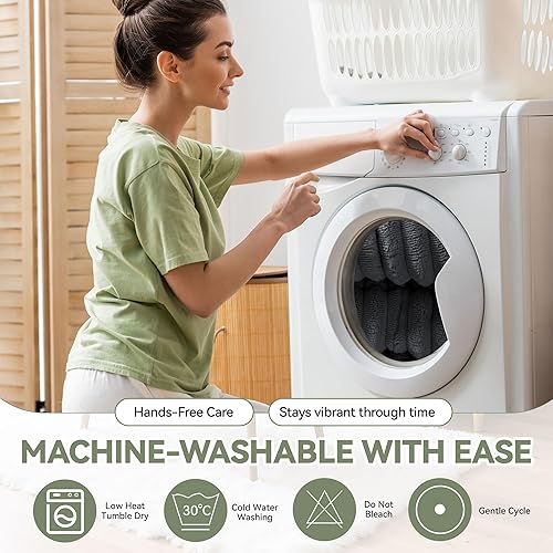 Miniatura 5 de OTOB Funda de sofá lavable para perros, divertida funda antideslizante para sofá para mascotas, fundas de sofá protector de cojín, protector de