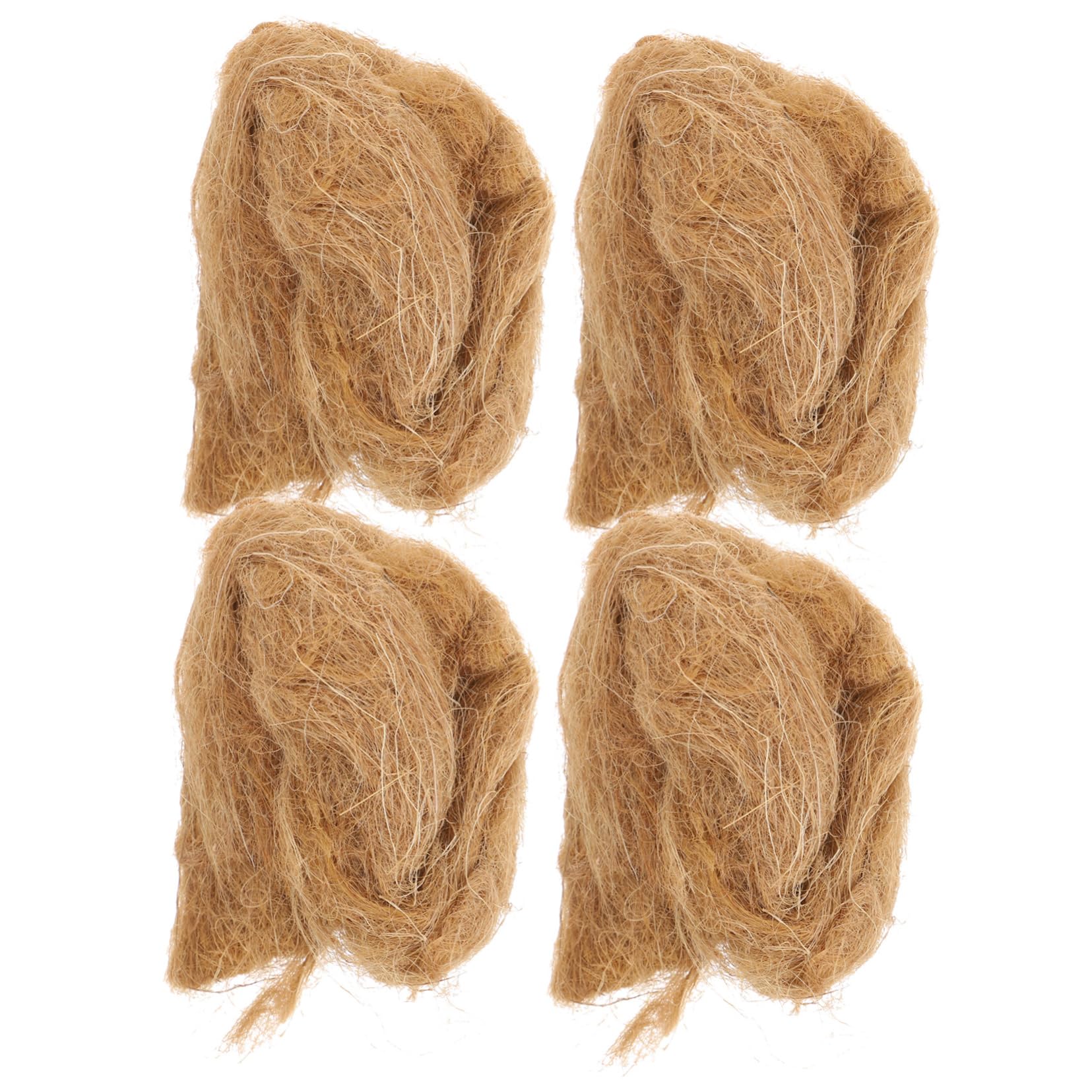 POPETPOP 20pcs Jute Fire Starters for Camping Outdoor Flame Tools Durable Survival Accessories for Grilling BBQ Easy Ignition Camping Supply