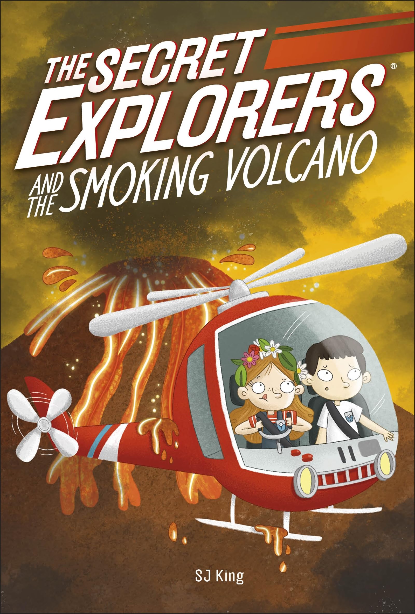 The Secret Explorers and the Smoking Volcano Paperback – 1 April 2021