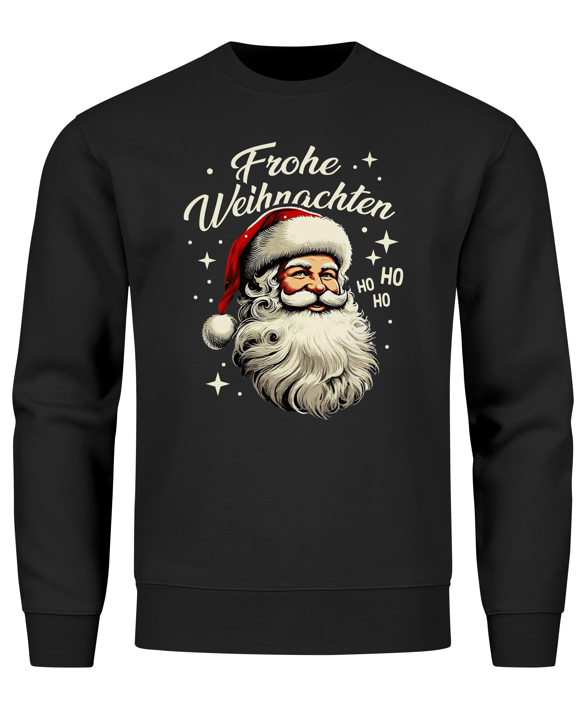 MoonWorks Sweat-shirt pour homme avec inscription « Joyeux Noël » - Tenue de Noël pour homme