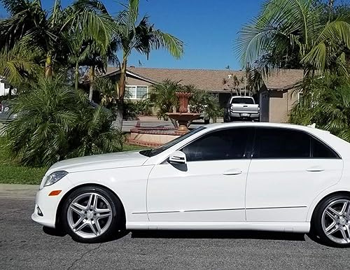 Miniatura 7 de iJDMTOY OEM-Spec - Carcasa de lámpara de marcador lateral de parachoques delantero para lente ámbar compatible con Mercedes 2010-2013 W212 Clase E