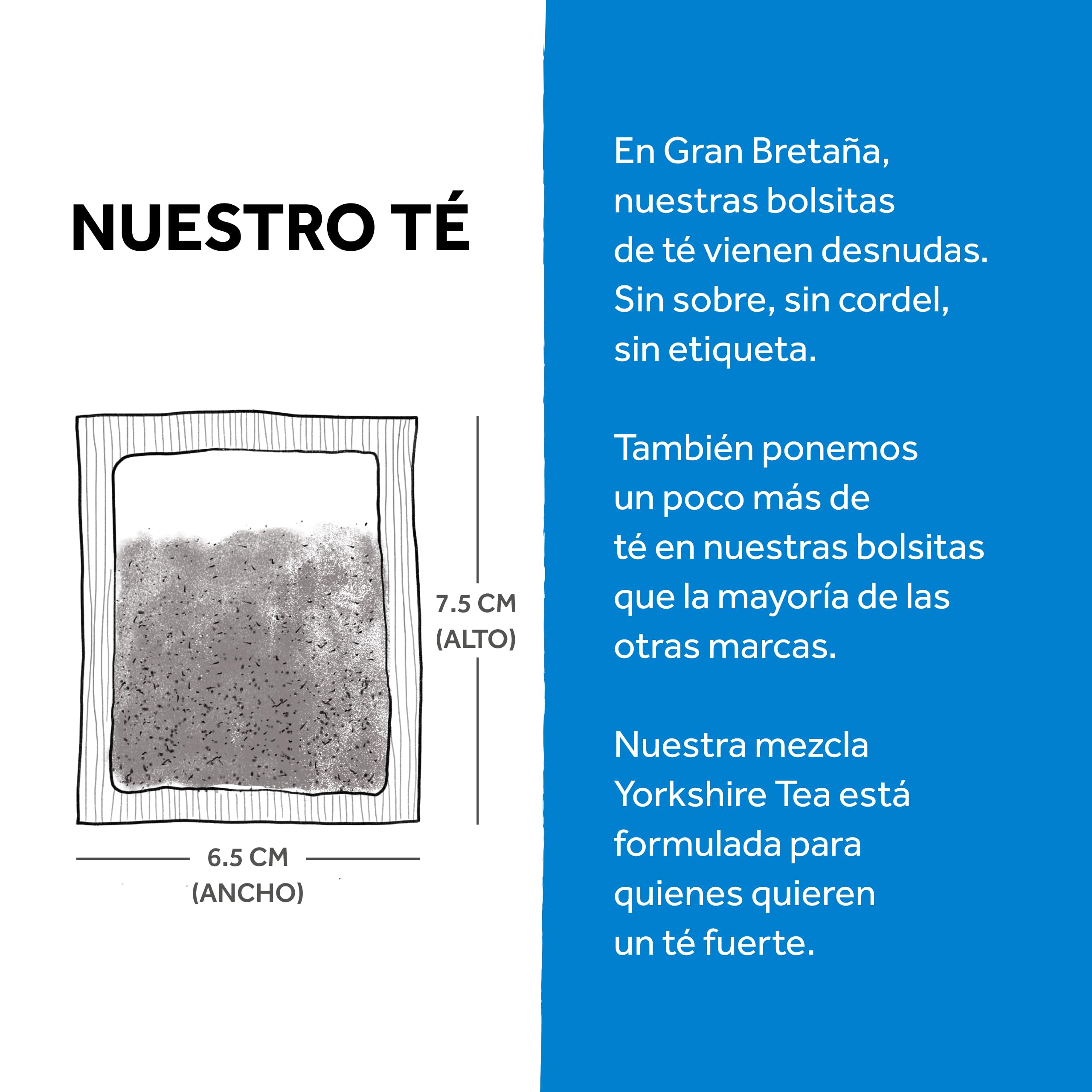 Yorkshire Tea Té Negro Descafeinado 160 Bolsitas