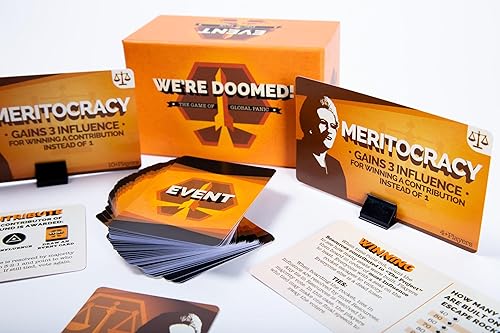 Miniatura 4 de Breaking Games We're Doomed Meritocracy Expansion Pack  Juego de fiesta  4-10 jugadores