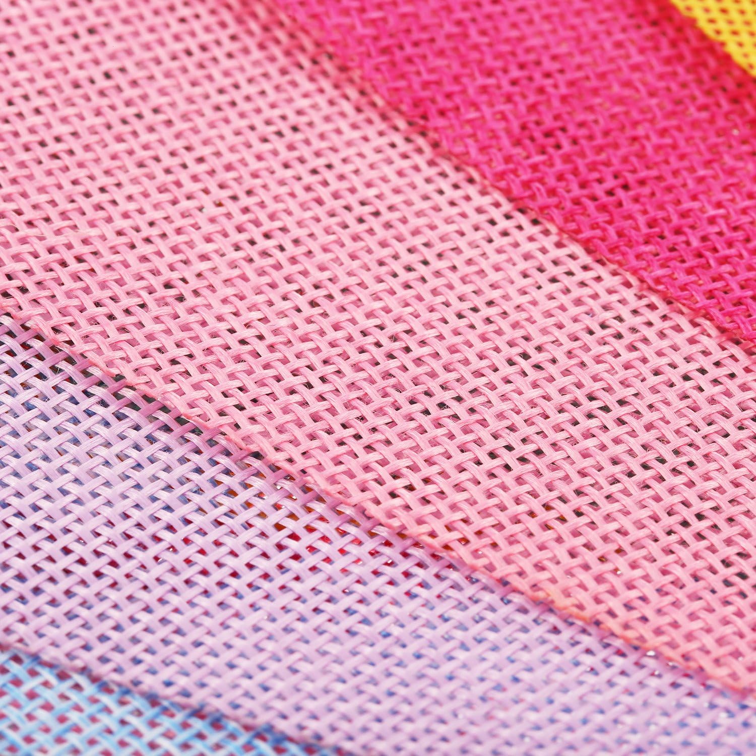 36 Flags Pastel Triangle Pennant Banner Garland, Fabric Bunting Flags for Birthday Party Decorations, Baby Shower, Boho Wedding, Spring Easter Decor, Reusable Hanging Pennant Banner