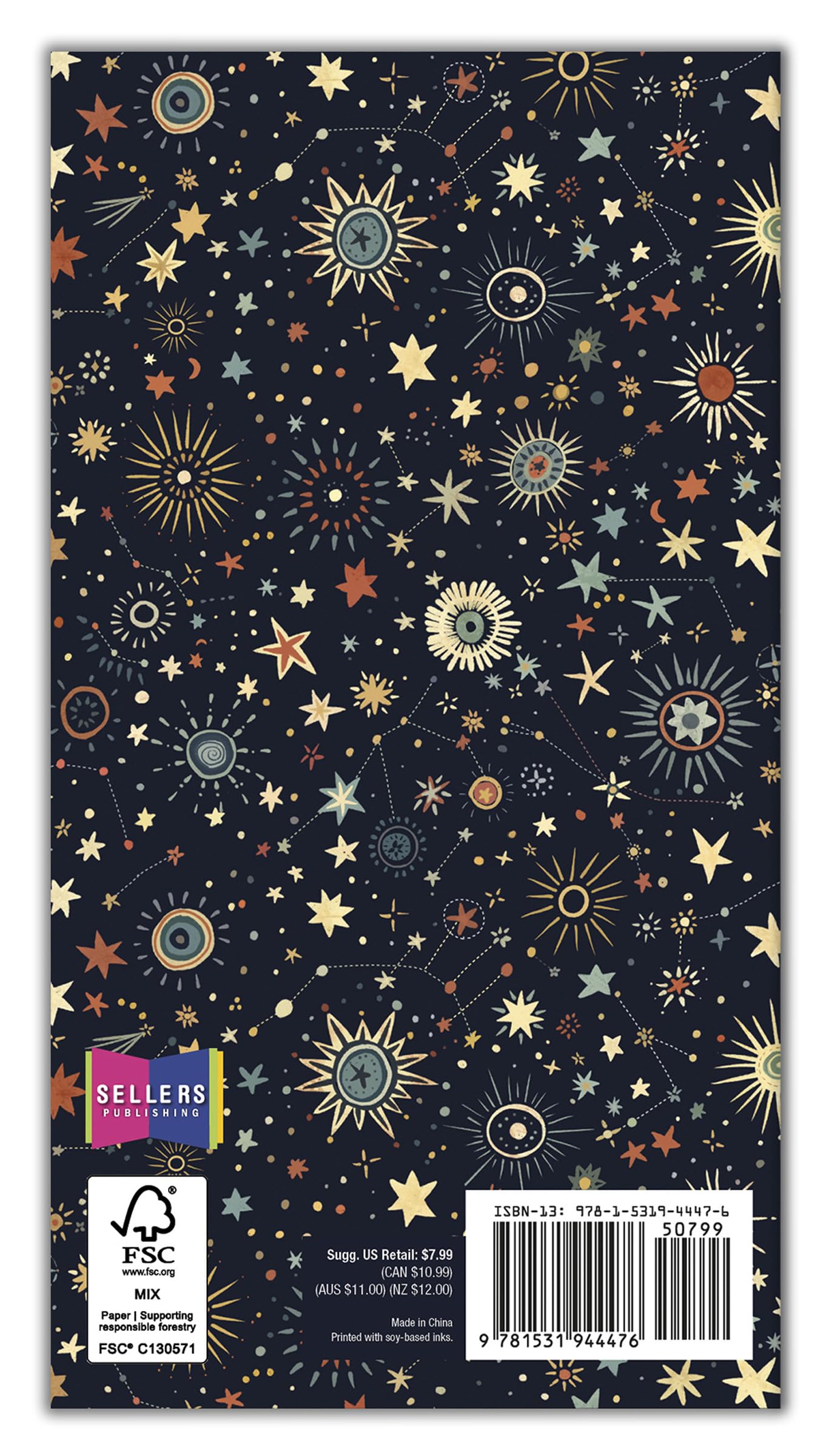 Agenda De Poche 2026 - Calendrier Mensuel De 29 Mois (août 2025 à Décembre 2027) - 16,5x8,9 Cm - Design Galaxie