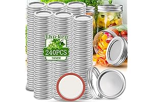 SLifeJars Canning Lids and Rings Regular Mouth