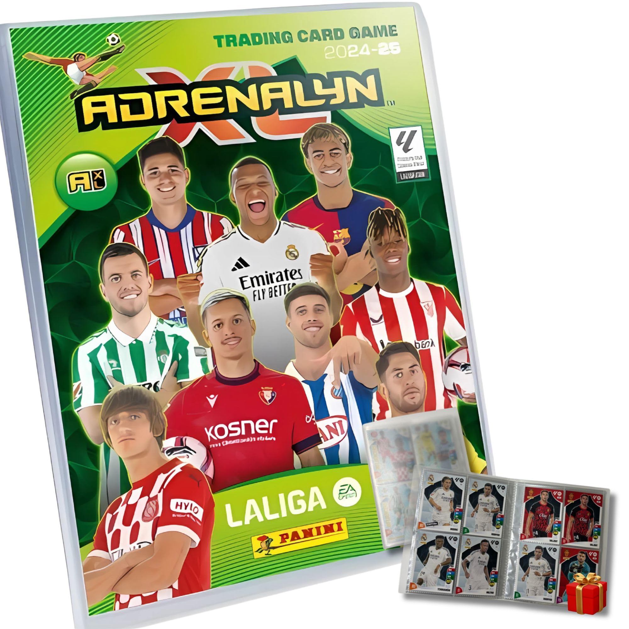 Panini Megapack Adrenalyn 2024-2025 Álbum Premium Liga Santander Edición Exclusiva